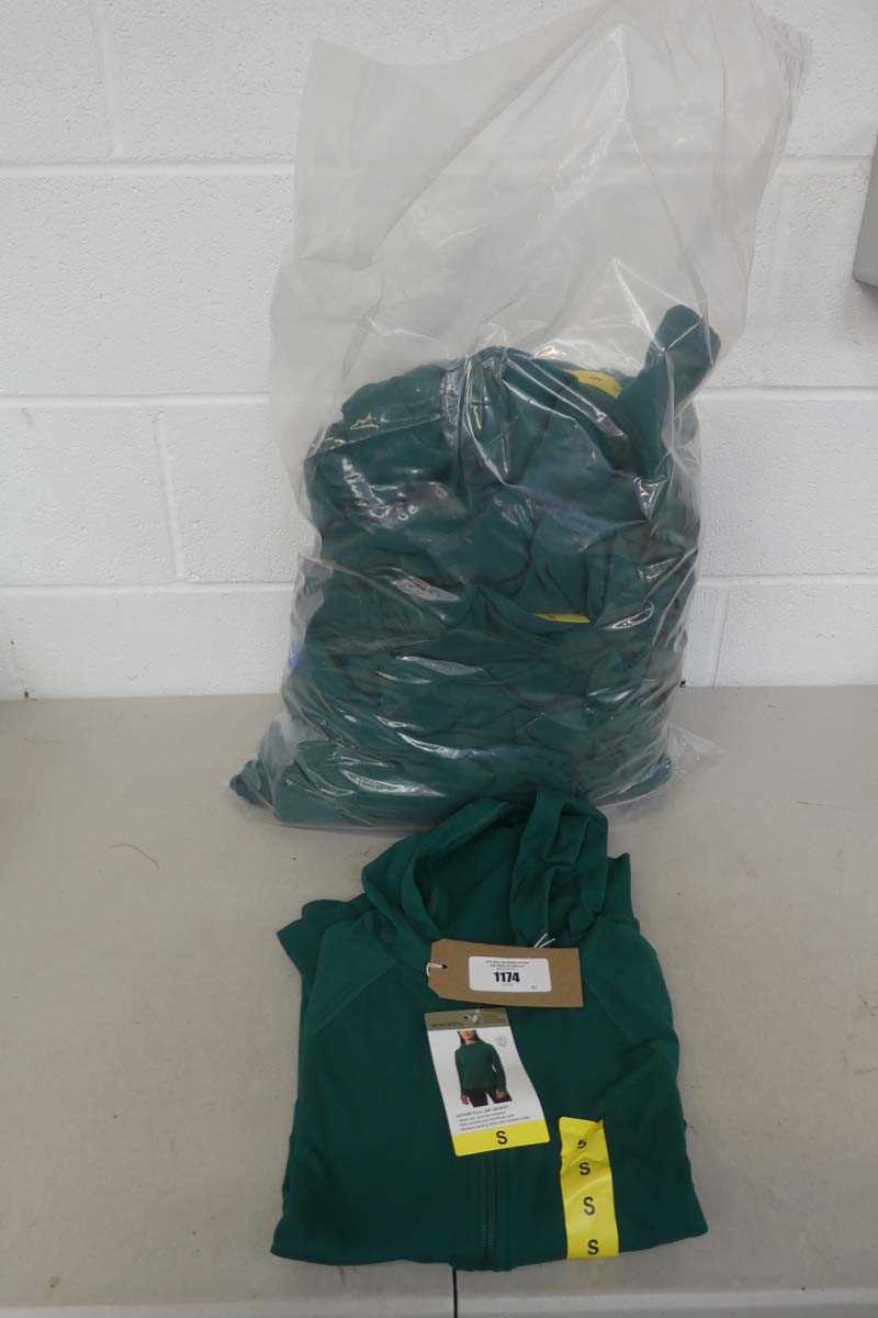Lot 1174 - Approx. 15 women's active full zip jackets by...