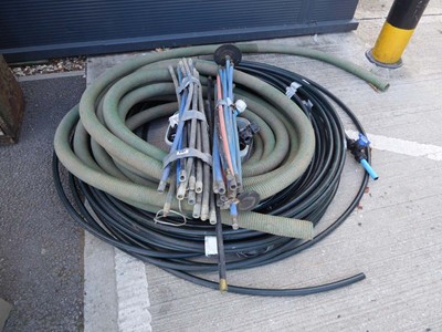 Lot 4161 - Assortment of items to include 2 sets of drain...