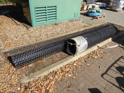 Lot 4182 - 2 rolls of plastic geo grid