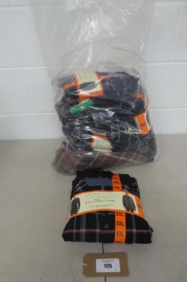 Lot 1175 - Approx. 10 men's 2 pack thermal + flannel...