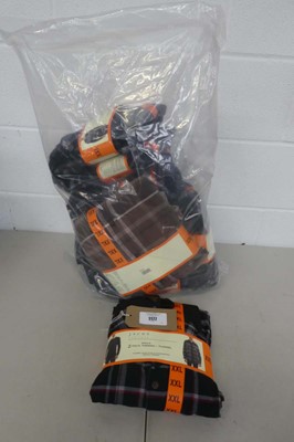 Lot 1177 - Approx. 10 men's 2 pack thermal + flannel...