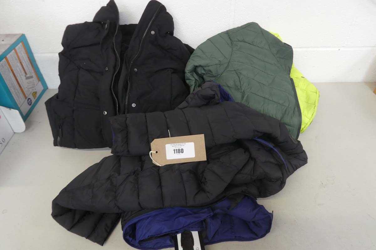 Lot 1180 - x3 women's coats by Heritage Pajar 63.