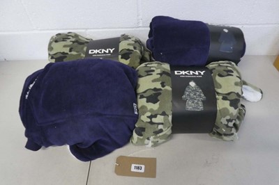 Lot 1183 - x4 DKNY Kids overhead robes.