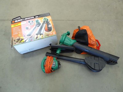 Lot 4106 - Black & Decker 240v blower/vac