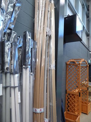 Lot 4265 - Quantity of oak finish door threshold trim