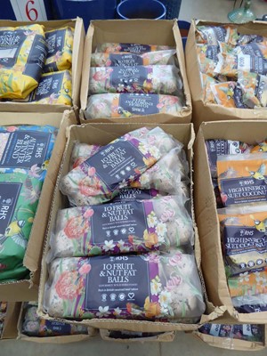 Lot 4340 - 2 boxes containing a qty of RHS suet bird food