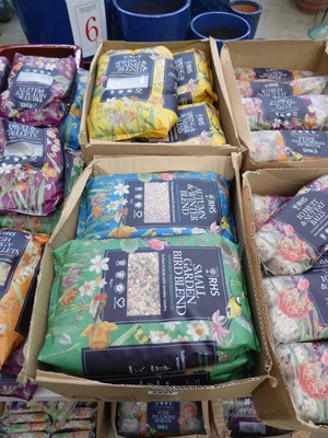 Lot 4341 - 2 boxes containing a qty of RHS suet bird food