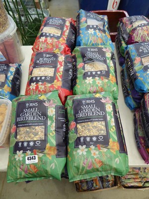 Lot 4343 - Approx. 18 bags of RHS bird food