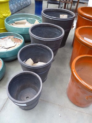 Lot 4298 - 4 Botanica Garden Company ceramic/fibre glass...
