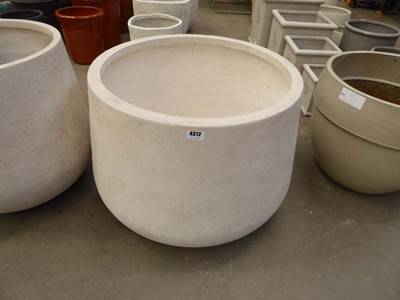 Lot 4312 - Large frost proof UV resistant ceramic/fibre...