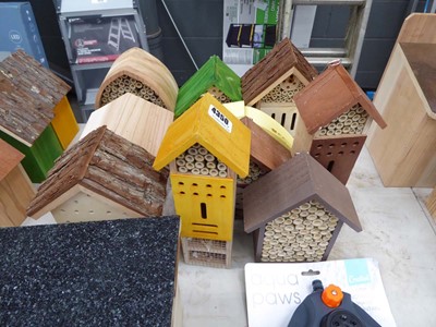 Lot 4350 - 10 assorted timber insect houses