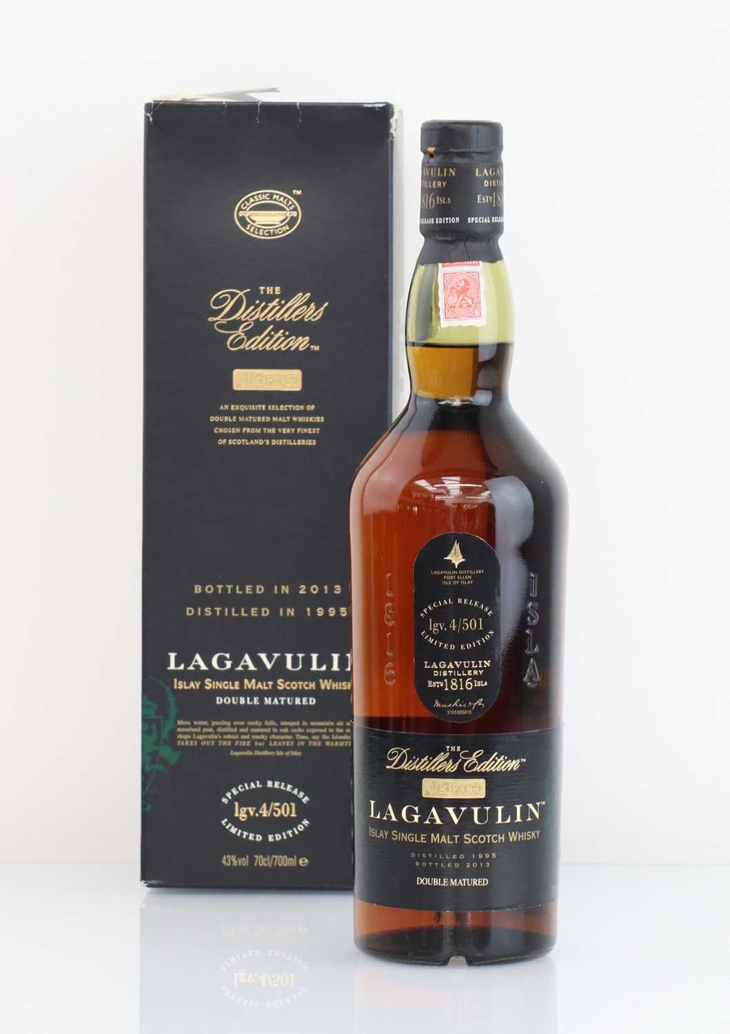 Lot 5 - A bottle of Lagavulin The Distillers Edition...