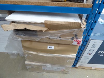 Lot 4391 - Quantity of assorted office ceiling tiles