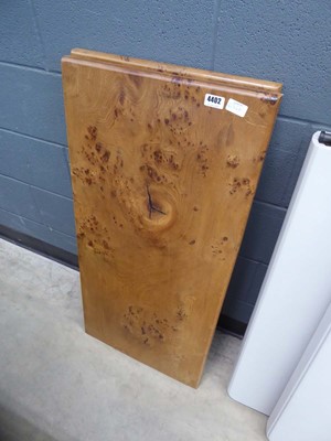 Lot 4402 - 2 lengths of burr elm