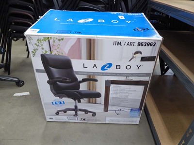 Lot 4415 - Lay-Z-Boy swivel managers chair in box,...