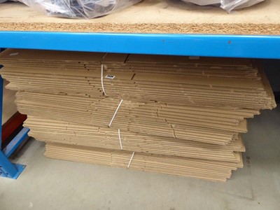 Lot 4436 - Quantity of flatpack cardboard boxes
