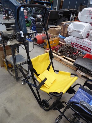 Lot 4446 - Foldable portable stair chair