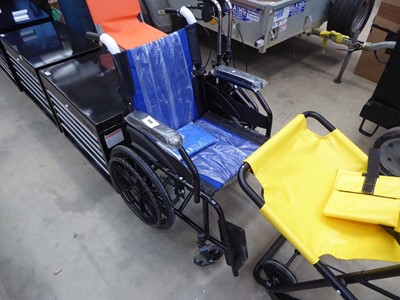 Lot 4448 - Fold up wheelchair