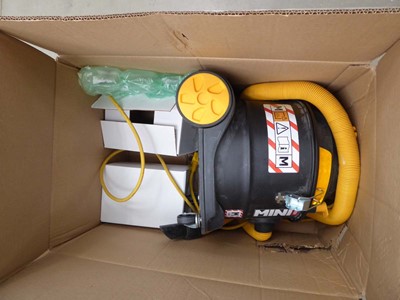 Lot 4474 - HSV mini 240v workshop vacuum
