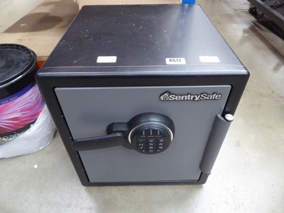 Lot 4511 - Sentry safe with code, no key