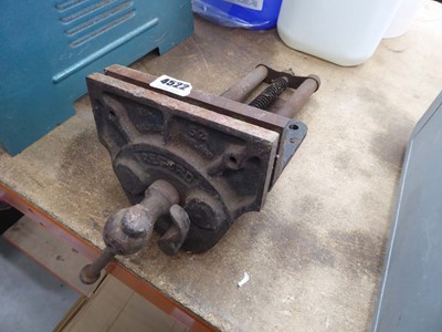 Lot 4522 - Record no. 52 carpenters vice with quick release