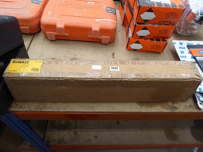Lot 4524 - DeWalt flatpack mitre saw stand