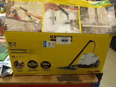 Lot 4526 - Karcher 240v steam cleaner