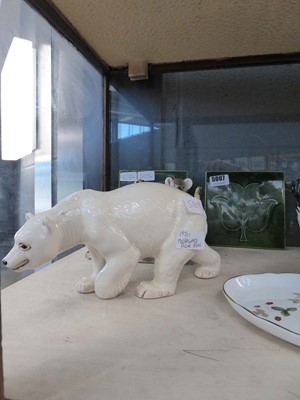 Lot 5007 - 6 Victorian green glazed tiles plus a Melba...