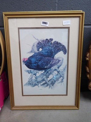 Lot 5061 - Two framed and glazed game bird prints