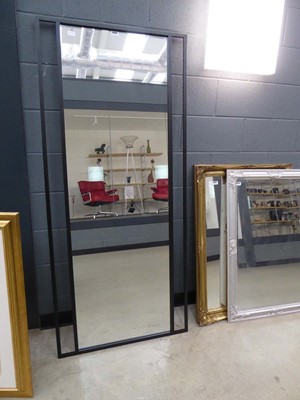 Lot 5030 - (4) Rectangular mirror in metal frame