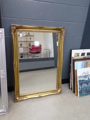Lot 5032 - Rectangular mirror in gilt frame