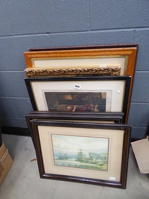Lot 5076 - Quantity of prints to include coastal scenes,...