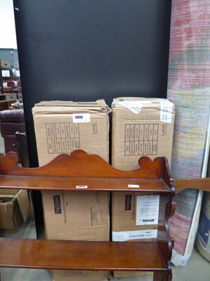 Lot 5093 - Two boxed radiator covers