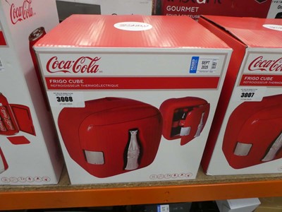 Lot 3008 - Coca Cola cube fridge