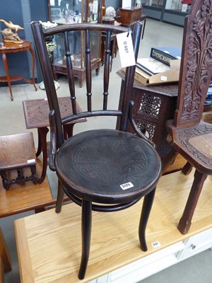 Lot 5125 - Bent wood Thonet style cafe chair