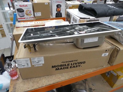 Lot 3012 - Dometic motorhome/caravan sink two burner hob...