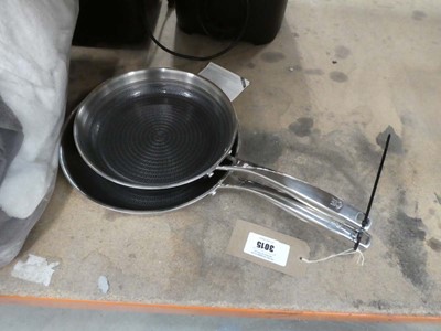 Lot 3015 - Two frying pans