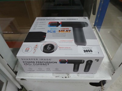 Lot 3055 - Sharper image hand held massage gun