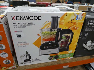Lot 3062 - Kenwood Multi Pro 1 touch 2 in 1 food...