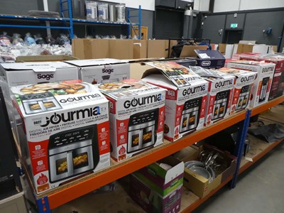 Lot 3027 - Five Gourmia 7.6l air fryers plus a 6.7l...
