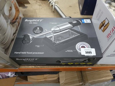 Lot 3085 - Berghoff X5 Pro hand held food processor