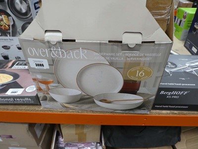 Lot 3086 - Over and Back dinnerware set
