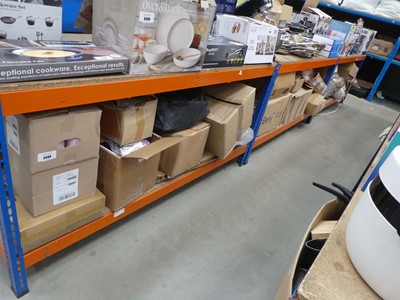 Lot 3088 - 3 bays of mixed assorted items to include...