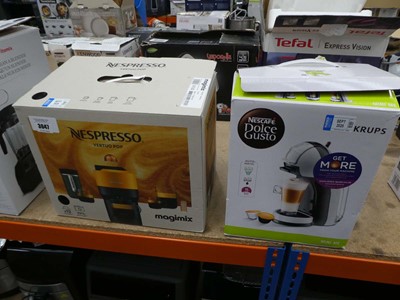 Lot 3047 - Nespresso Virtue Pot Magimix coffee machine...