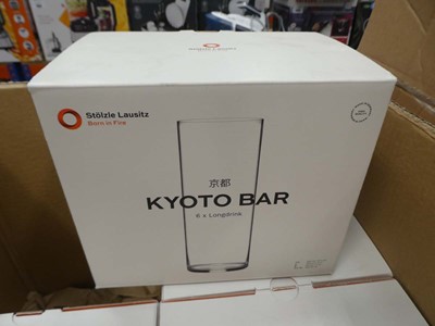 Lot 3092 - Box of Kyoto bar glasses
