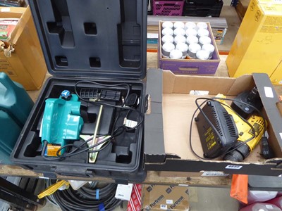 Lot 4699 - Assortment of tools to include DeWalt cordless...