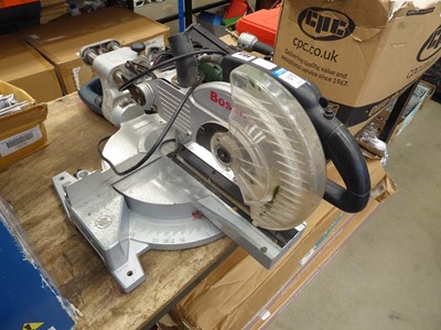 Lot 4704 - Bosun '10' 240v sliding compound mitre saw