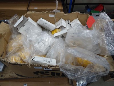 Lot 4705 - Box containing a large quantity of cable markers