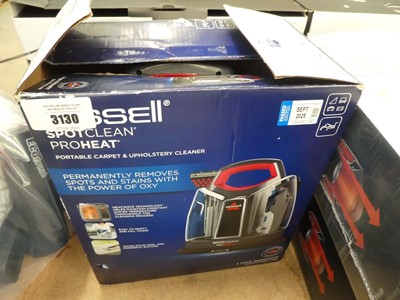 Lot 3130 - Bissell spotclean proheat portable and...