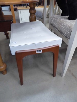 Lot 5150 - Mid-century dressing table stool